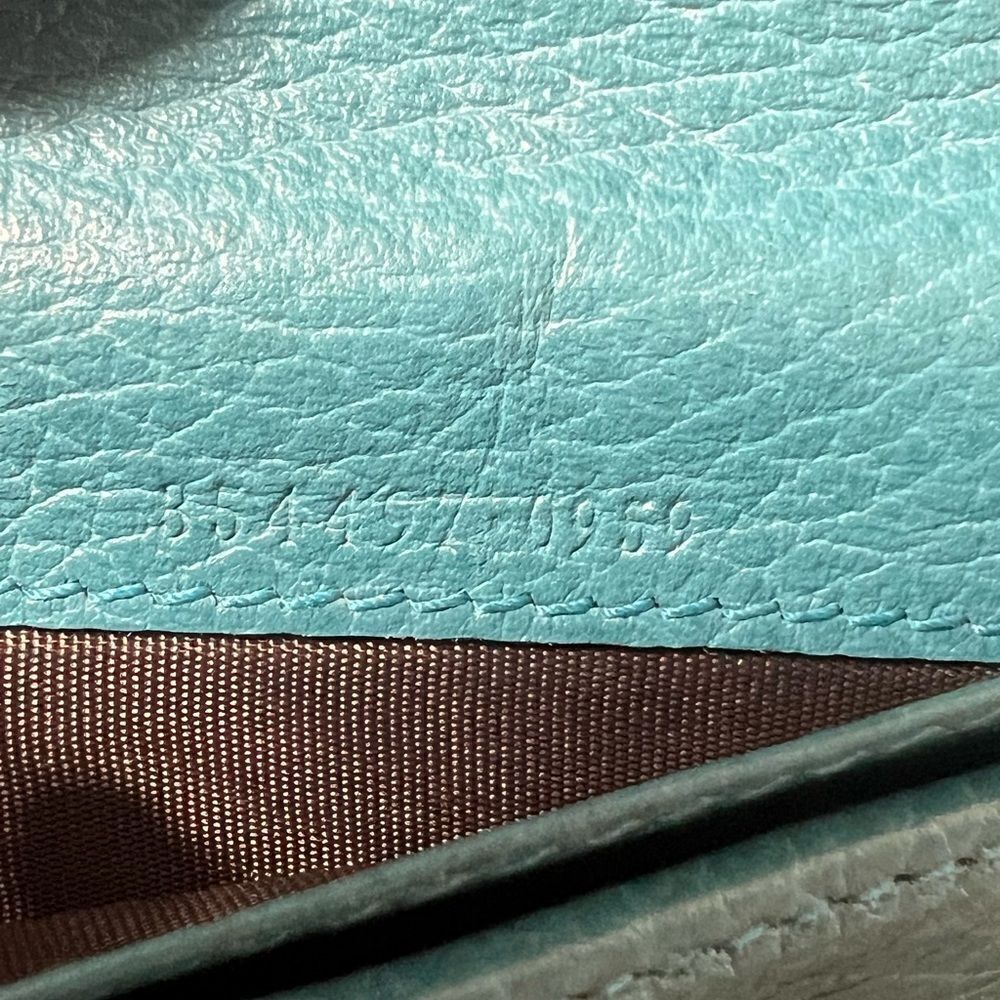 Authentic Gucci Pebbled Leather Wallet - Picture 7 of 9
